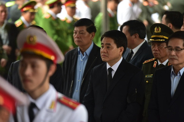 Xúc động tang lễ 3 liệt sĩ hy sinh ở Đồng Tâm ảnh 6