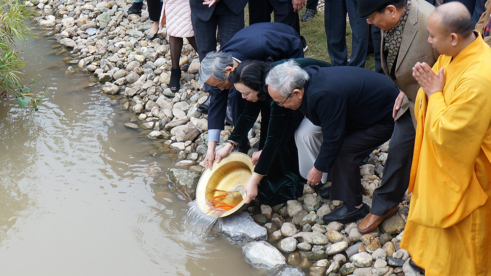 Nghi lễ cúng ông Công ông Táo tại Hoàng thành Thăng Long có gì đặc biệt? ảnh 5