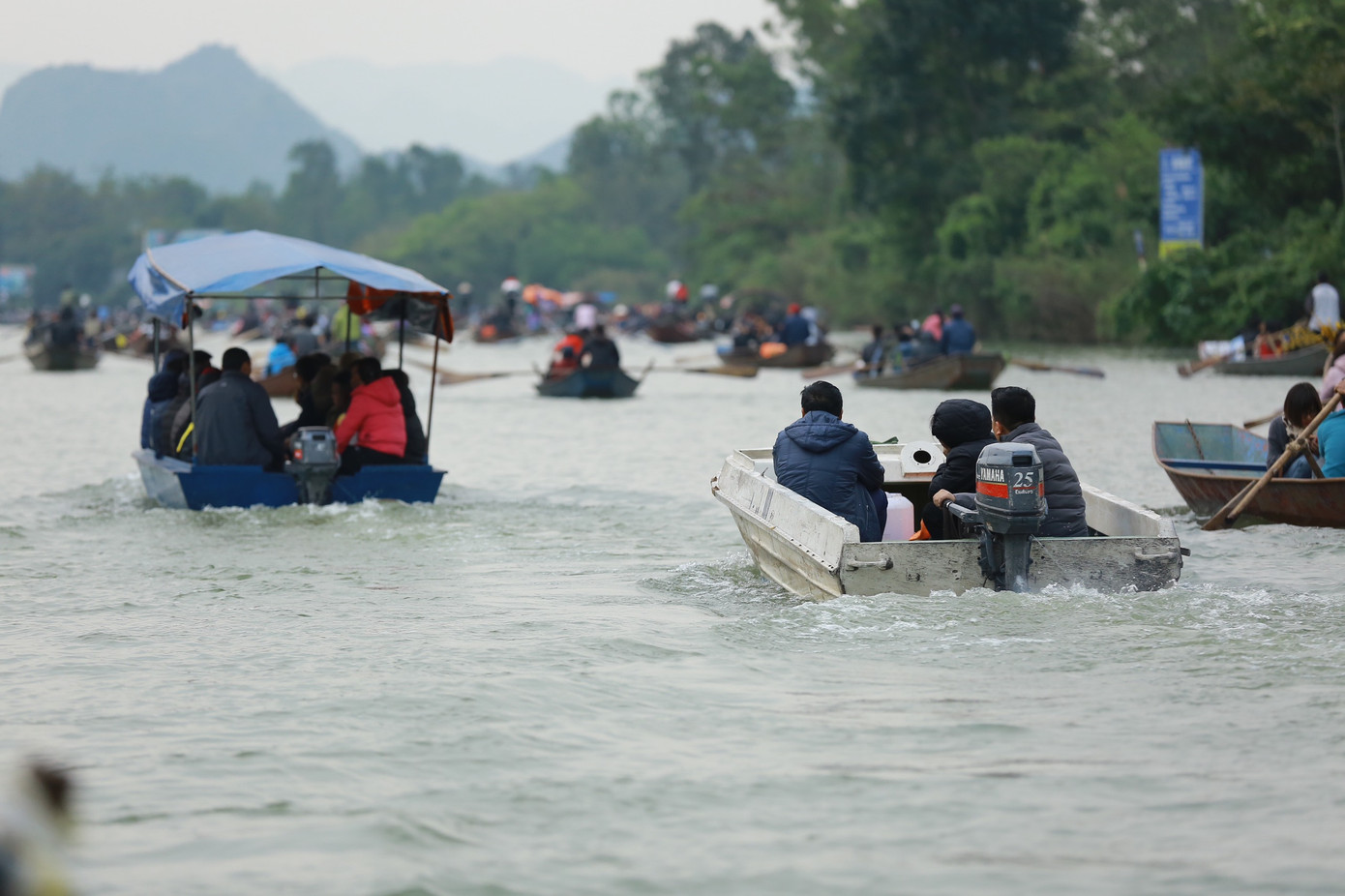 Chùa Hương dự kiến đón gần 5 vạn khách ngày khai hội ảnh 5