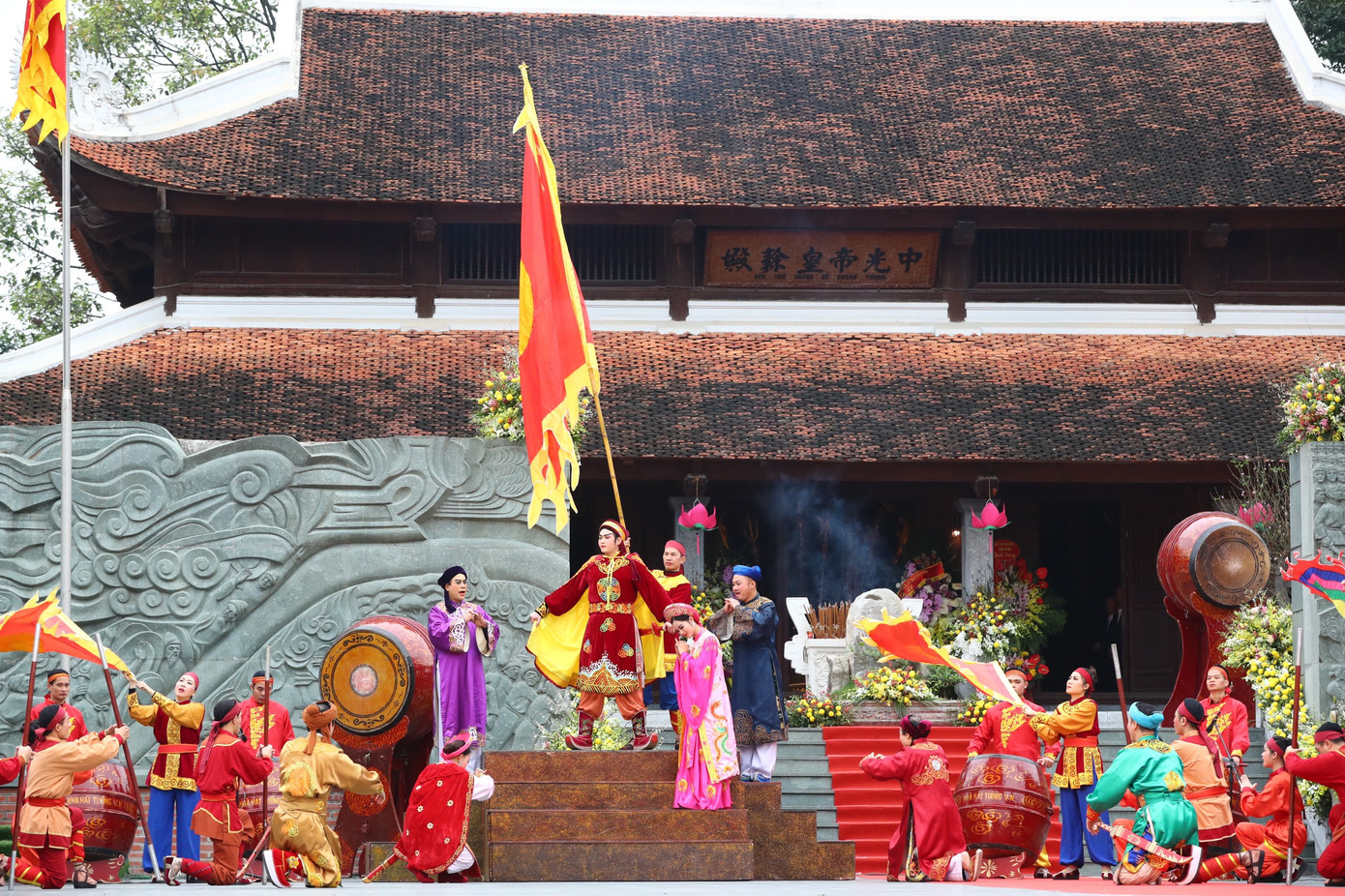 Màn sử thi về vua Quang Trung tưng bừng khai hội Gò Đống Đa ảnh 7