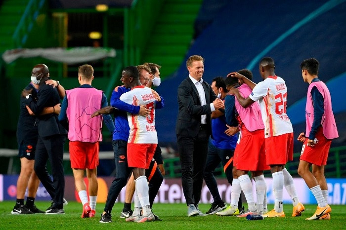 HLV Simeone thẫn thờ nhìn RB Leipzig vào bán kết ảnh 8