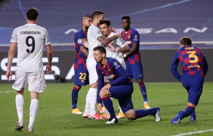 Messi bất lực nhìn Bayern Munich 'hủy diệt' Barca ảnh 9