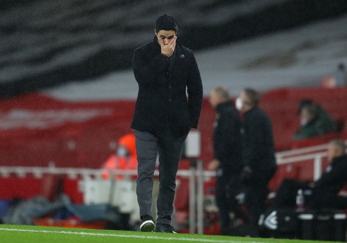 Arsenal thua sốc, HLV Arteta trút giận lên 'tội đồ' Xhaka ảnh 1