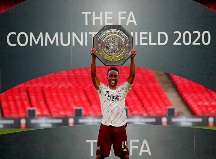 Hạ Liverpool, Arsenal 'mở tiệc' ăn mừng tại Wembley ảnh 8