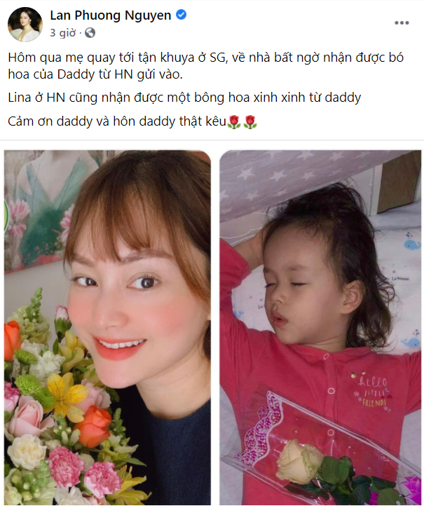 Sau ồn ào tình cảm, Bùi Tiến Dũng hôn vợ 'ngọt lịm' trong ngày sinh nhật con gái ảnh 2