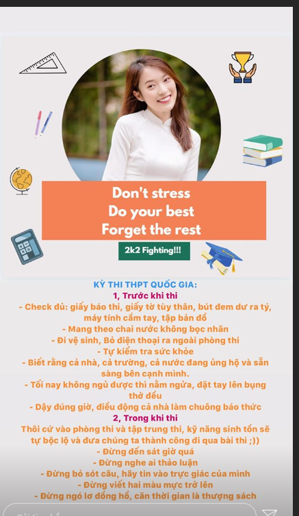 Sao Việt gửi lời chúc đặc biệt tới các sĩ tử trước kỳ thi THPT lịch sử do COVID-19 ảnh 3