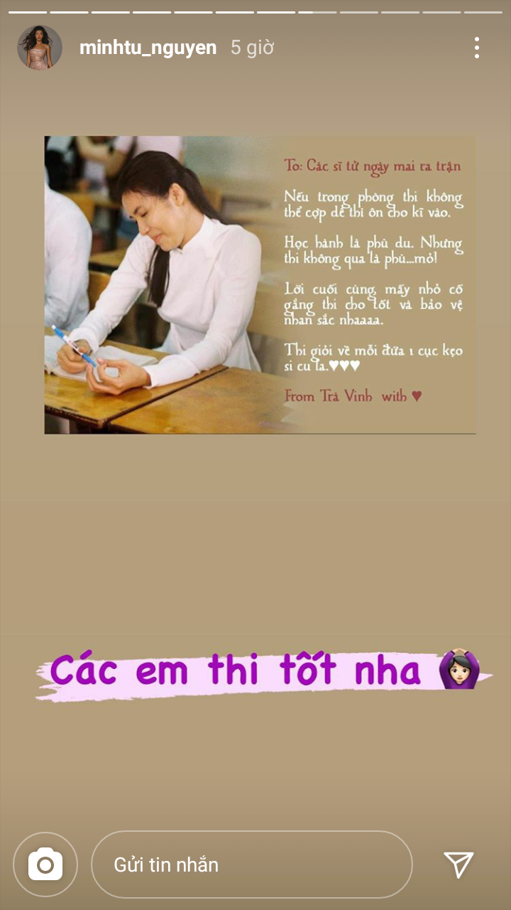 Sao Việt gửi lời chúc đặc biệt tới các sĩ tử trước kỳ thi THPT lịch sử do COVID-19 ảnh 7