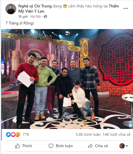 NSƯT Chí Trung đăng ảnh hội ngộ cùng dàn Táo Quân khiến khán giả thả 'bão like' ảnh 1