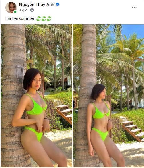 Thùy Anh 'Tình yêu và tham vọng' tung ảnh 'bốc lửa' với bikini nhỏ xíu ảnh 1