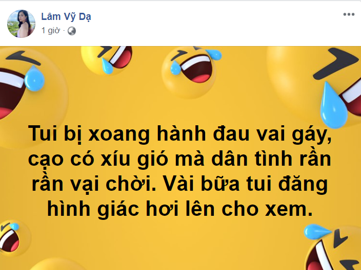 Tung ảnh vai gáy đỏ mẩn, Lâm Vĩ Dạ làm fans lo lắng ảnh 1