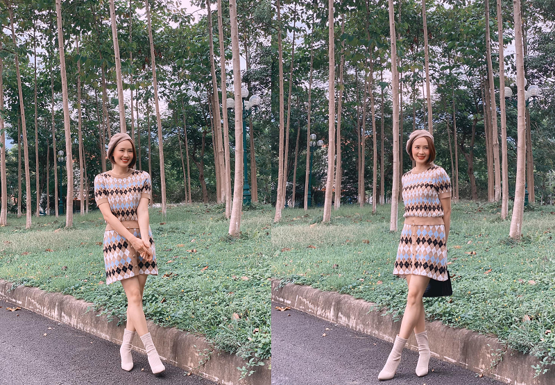 Hồng Diễm hóa tiểu thư sang chảnh, đẹp dịu dàng đón thu sang ảnh 1