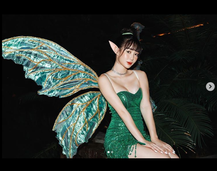 Sao Việt 'lên đồ' quậy tung Halloween, Chi Pu nóng bỏng khoe vòng một 'nghẹt thở' ảnh 3