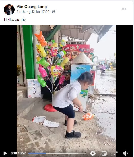 Hình ảnh ca sĩ Vân Quang Long trò chuyện cùng con gái lần cuối ảnh 2