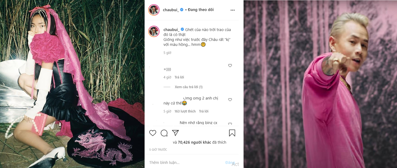 Cặp đôi Châu Bùi - Binz tung ảnh cô dâu, chú rể khiến dân mạng rần rần 'dậy sóng' ảnh 2