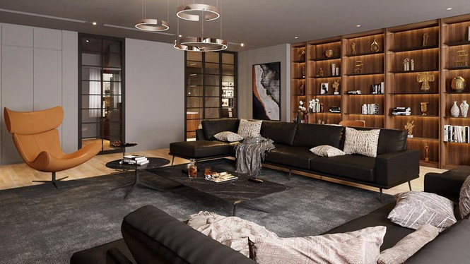 Trầm trồ trước không gian nhà 'khủng', đẹp mê li của MC Thành Trung ảnh 6