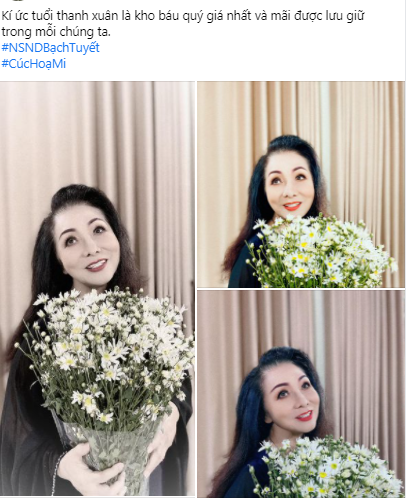 NSND Bạch Tuyết trẻ đẹp ngỡ ngàng ở tuổi 77 ảnh 1