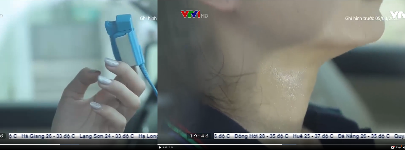 BTV Xuân Anh dẫn bản tin thời tiết đặc biệt trong xe ô tô đóng kín lên đến 57 độ C ảnh 2