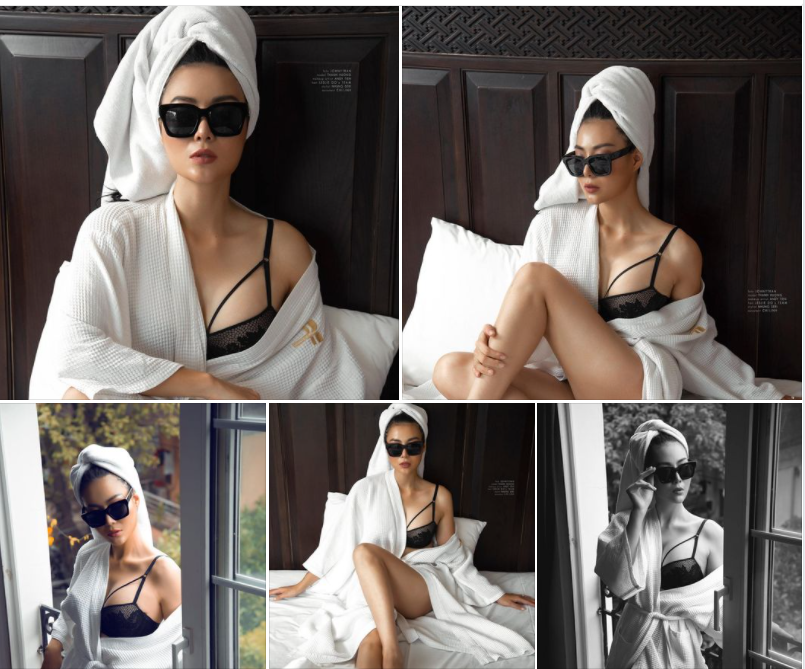 Fan 'điên đảo' trước bộ ảnh nội y nóng rực lửa của Thanh Hương ở tuổi U40 ảnh 1