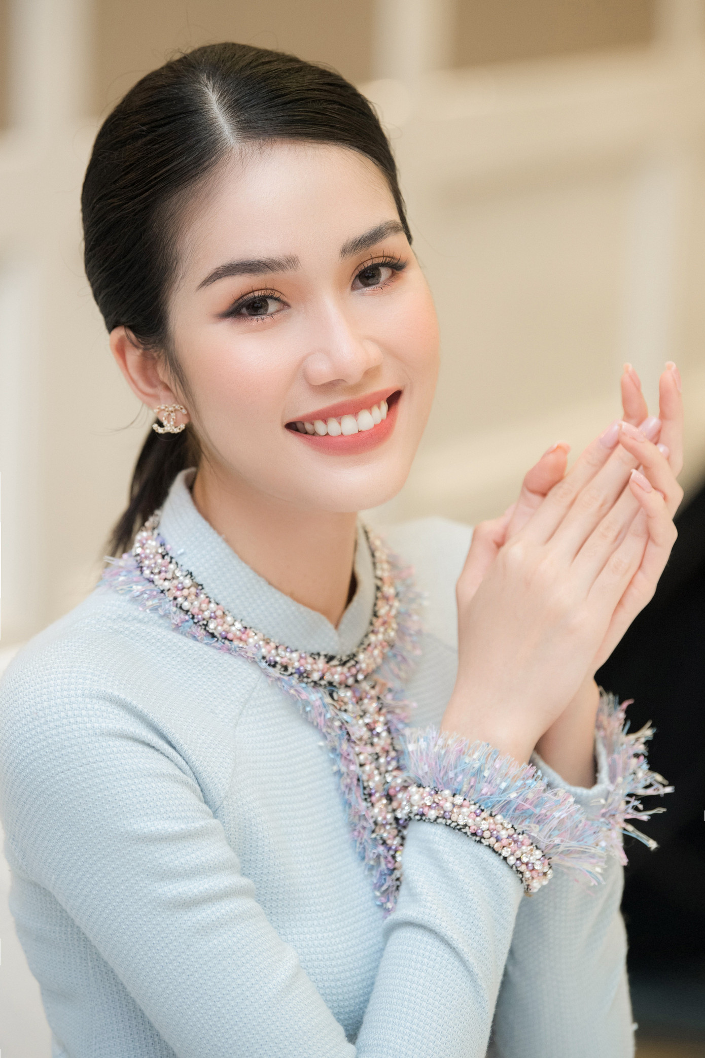 Á hậu Phương Anh: ‘Hi vọng Ngọc Thảo sẽ là Miss Grand International đầu tiên của Việt Nam' ảnh 1