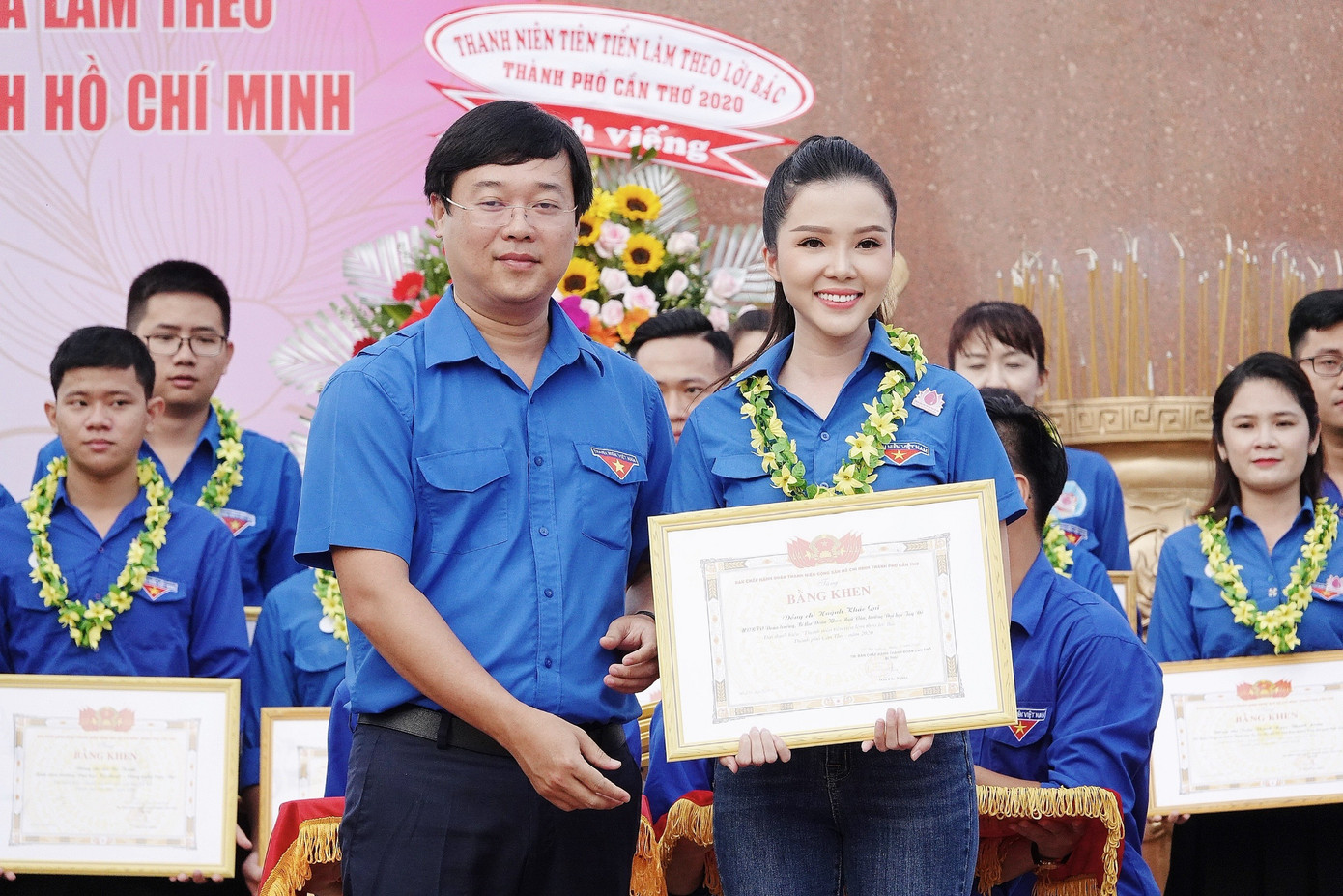 Hoa khôi Huỳnh Thúy Vi háo hức tham gia giải chạy báo Tiền phong ảnh 1