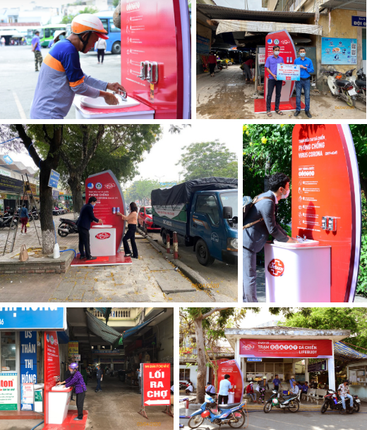 113 trạm rửa tay dã chiến LIFEBUOY hoàn thành trên cả nước ảnh 1