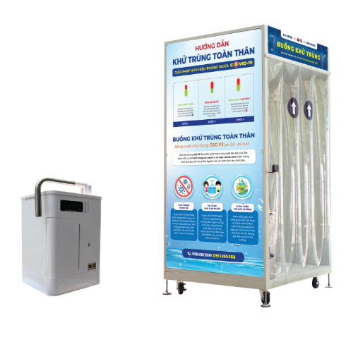 Khử khuẩn toàn thân công nghệ Nhật Bản - giải pháp mới ngăn ngừa COVID-19 ảnh 2