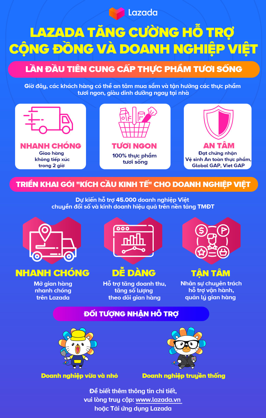 Lazada Việt Nam triển cung cấp Thực phẩm tươi sống đáp ứng nhu cầu người tiêu dùng ảnh 1