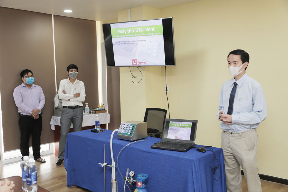 Máy thở của ĐH Duy Tân (DTU-Vent) hứa hẹn giá thành không quá 20 triệu VND ảnh 3