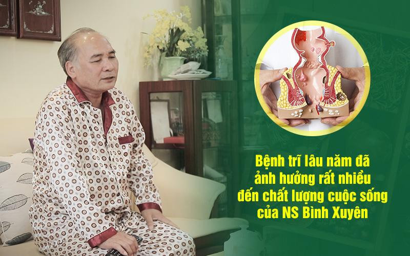 Thuốc dân tộc chữa khỏi bệnh trĩ cho diễn viên Bình Xuyên ảnh 1