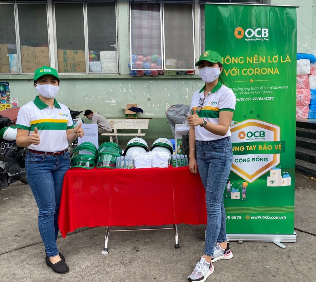 OCB phát động tuần lễ vàng chung tay bảo vệ cộng đồng ảnh 1