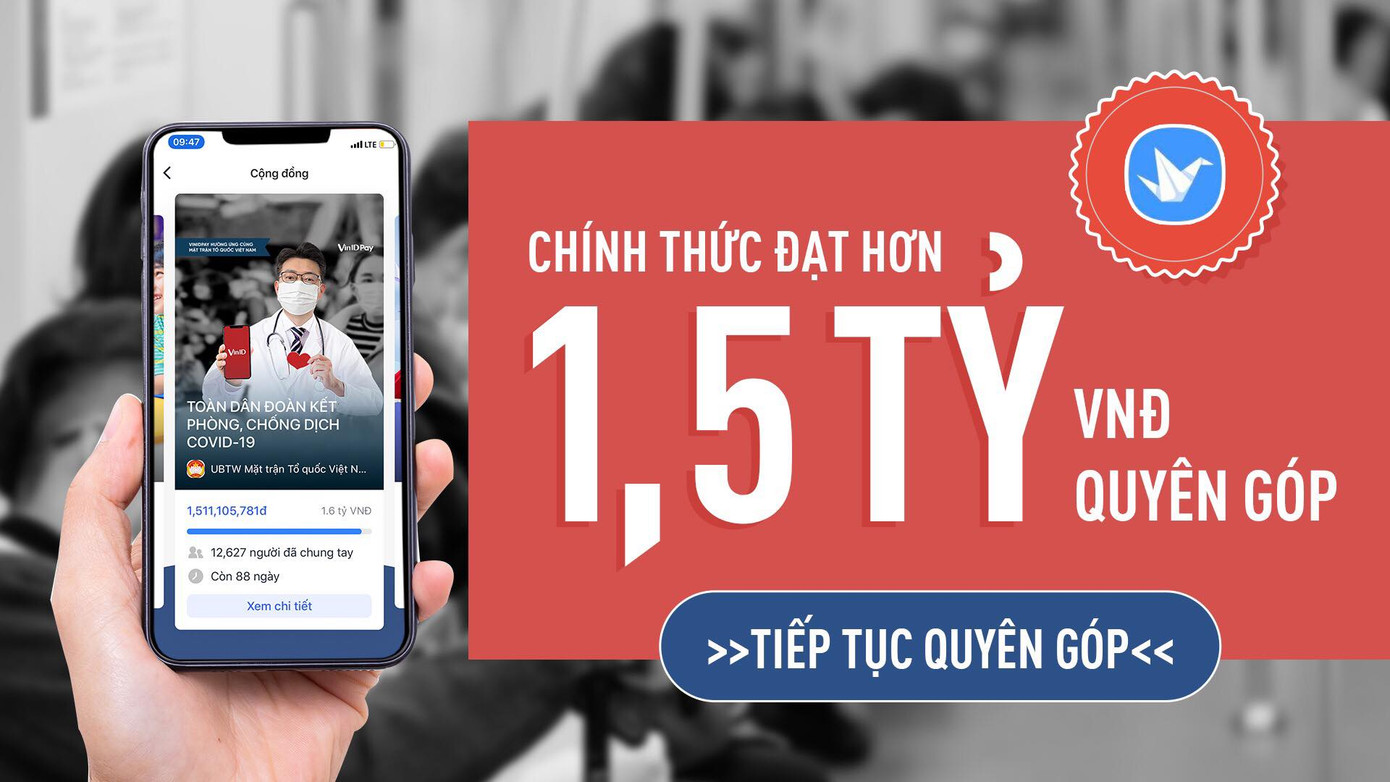 Người dùng VinID ủng hộ phòng, chống COVID-19 hơn 1,5 tỷ đồng sau 1 tuần quyên góp ảnh 1
