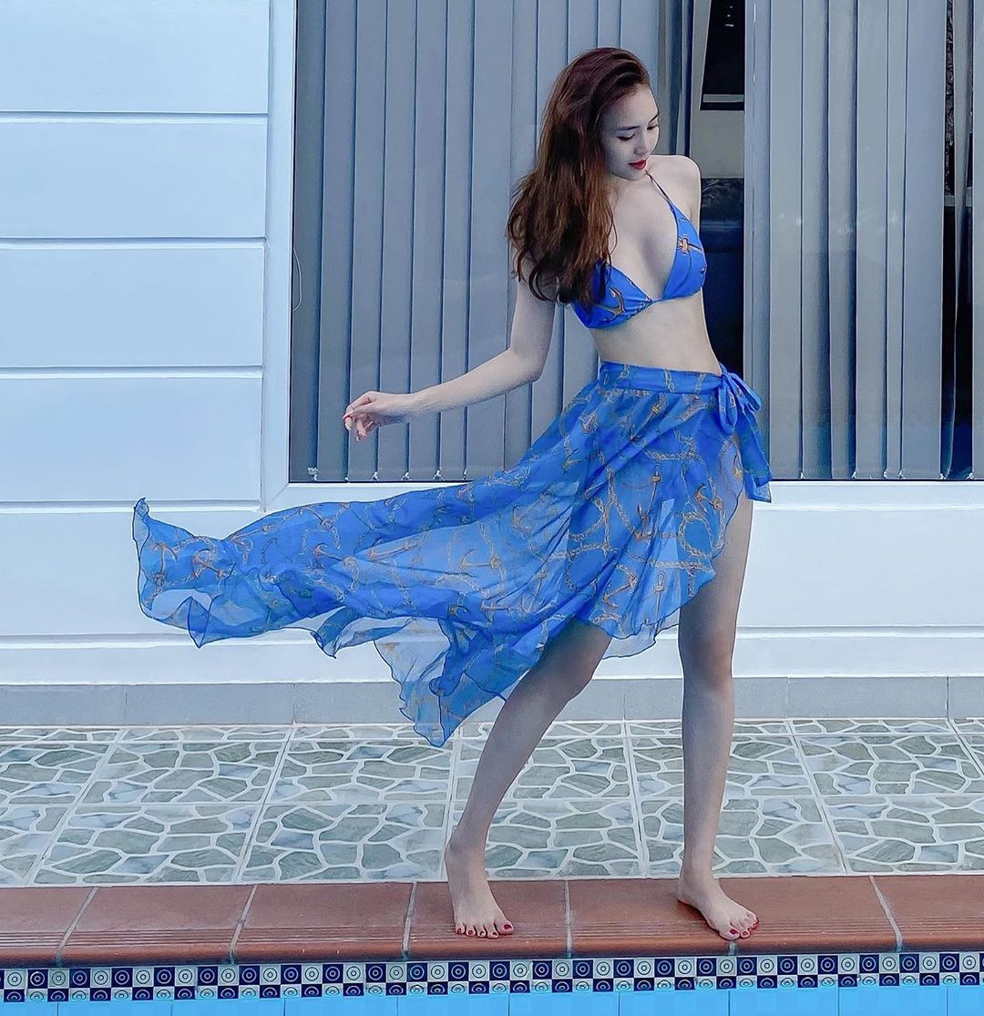 Vừa bị chê gầy, Ninh Dương Lan Ngọc trấn an fan với bộ ảnh bikini ‘bức thở’ ảnh 6