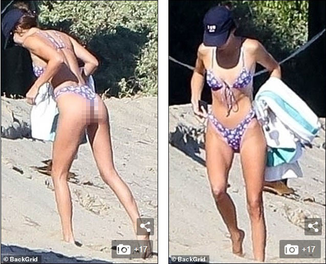 Ảnh chụp trộm mờ nhoẹt không che được thân hình ‘cực phẩm’ của Kendall Jenner ảnh 7