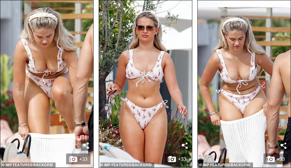 Thả dáng với bikini sexy, sao truyền hình Anh bị ‘soi’ vòng ba xập xệ ảnh 4