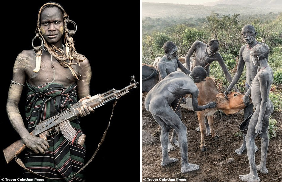 Bị vây cướp và bắt giữ, nhiếp ảnh gia chụp được bộ ảnh độc và ấn tượng về thổ dân Ethiopia ảnh 3