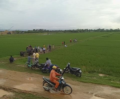 Trên đường kéo lúa về nhà, người đàn ông bị sét đánh tử vong ảnh 1