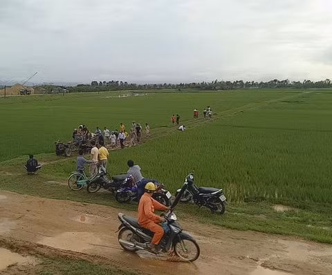 Trên đường kéo lúa về nhà, người đàn ông bị sét đánh tử vong ảnh 1