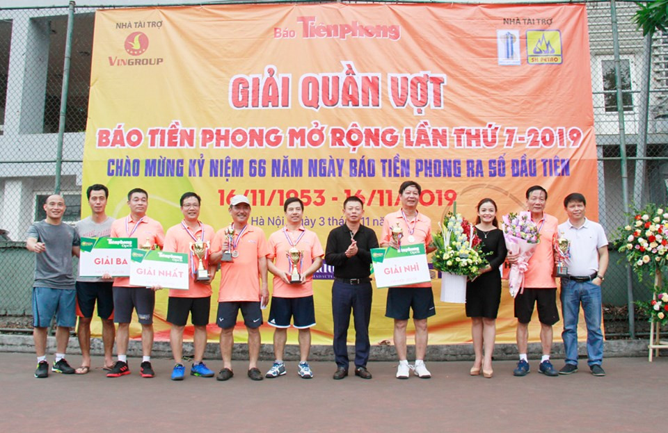 Cặp đôi Tạp chí Nhà đầu tư vô địch giải Quần vợt báo Tiền Phong mở rộng 2019 ảnh 4