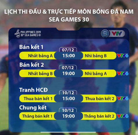 Lịch thi đấu môn bóng đá nam và nữ SEA Games 2019 ảnh 3