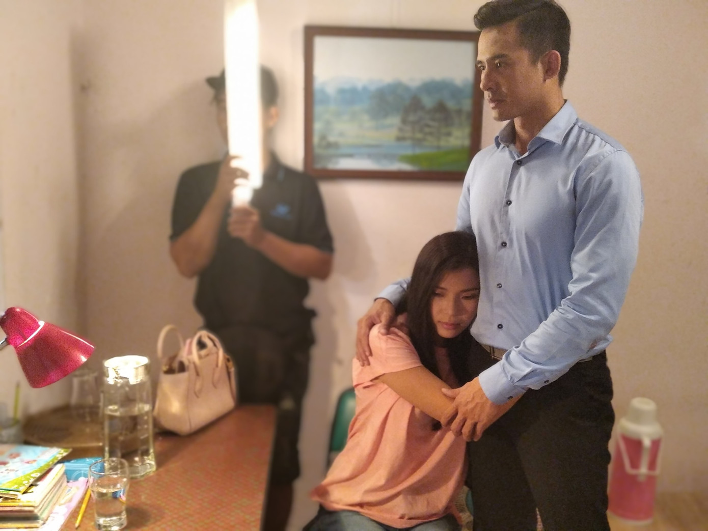 Vợ chồng Lương Thế Thành - Thúy Diễm vào vai chị dâu, em rể trong phim mới ảnh 5