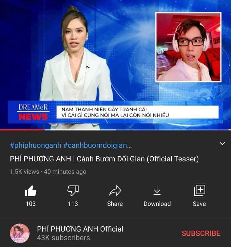 Sau “vũ điệu cắm sừng”, Phí Phương Anh lại ra ca khúc mới, nghi “đá xoáy” ViruSs ảnh 1