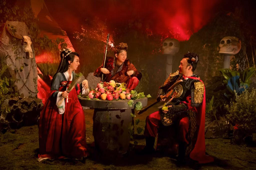 Chùm ảnh: Hậu trường MV “72 phép thần thông” cực vui nhộn của “Tôn Ngộ Không” Ngô Kiến Huy ảnh 5