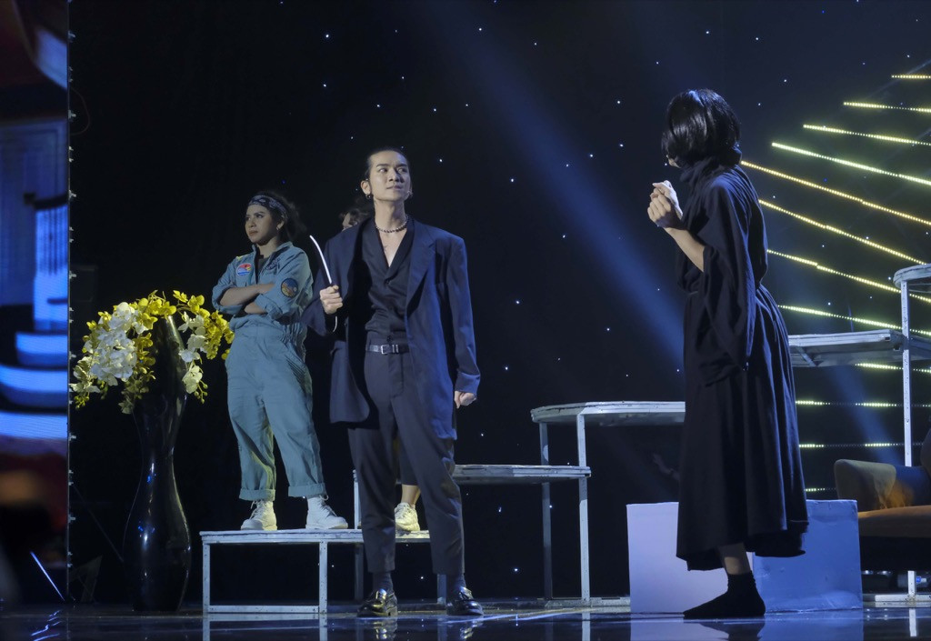 BB Trần diễn không thoại, Hải Triều hi sinh để hỗ trợ Ngọc Phước thi “Cười Xuyên Việt“ ảnh 5