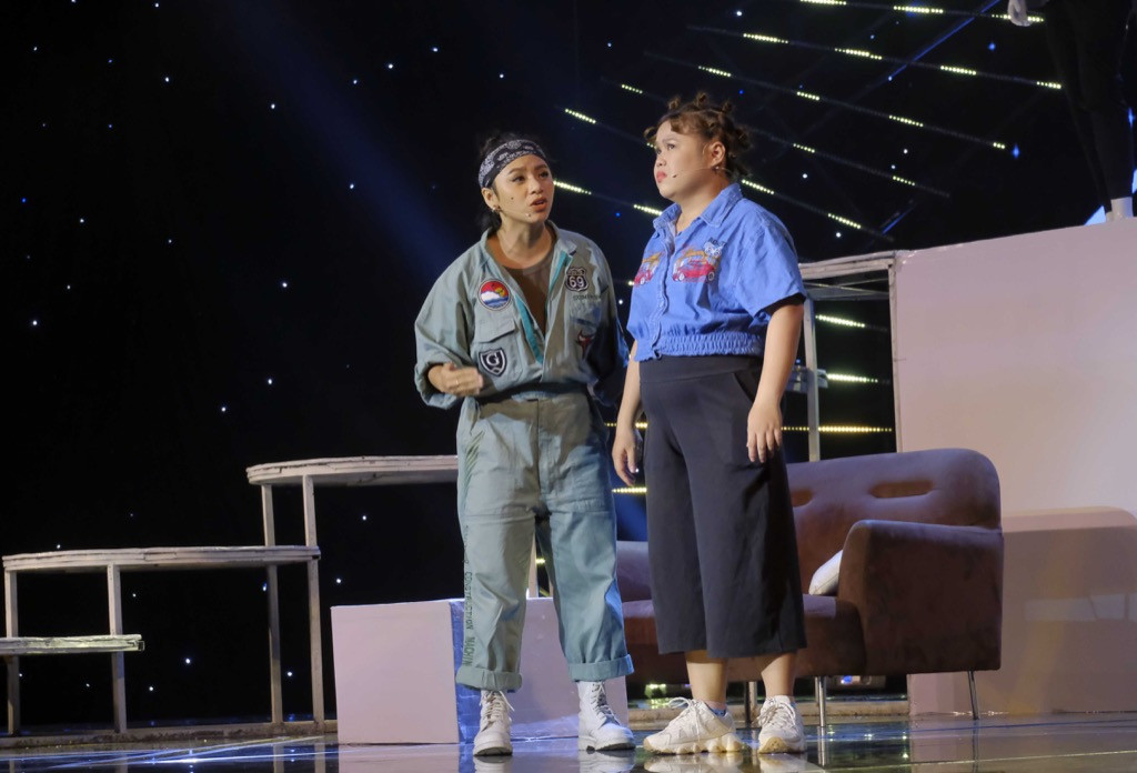 BB Trần diễn không thoại, Hải Triều hi sinh để hỗ trợ Ngọc Phước thi “Cười Xuyên Việt“ ảnh 4