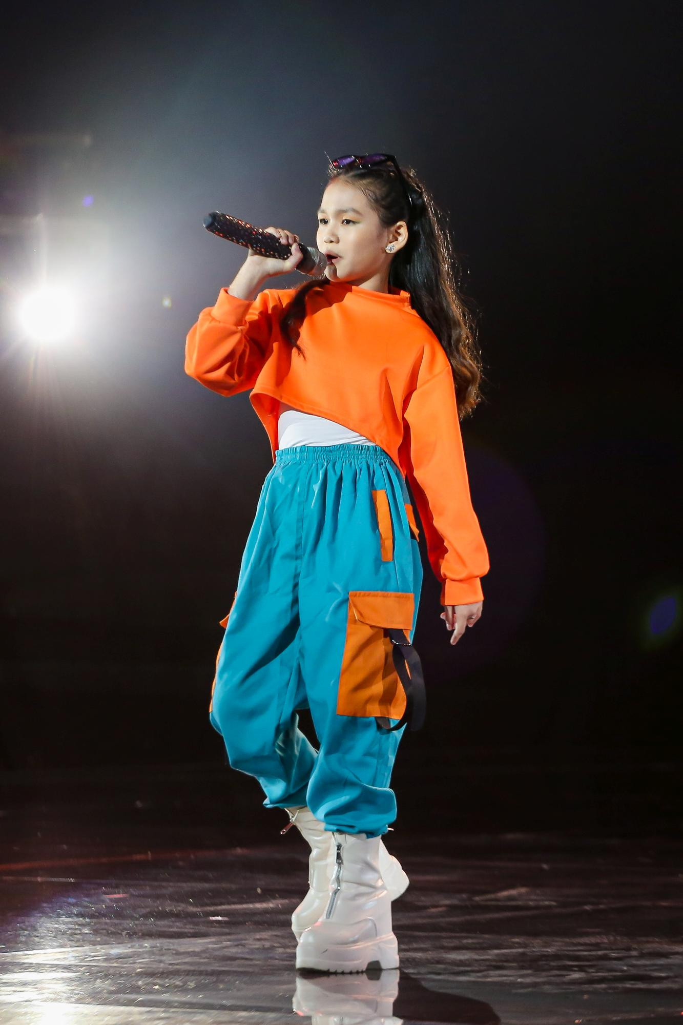 Giọng hát Việt nhí: Big Daddy - Emily thẳng tay “khóa âm” team Vũ Cát Tường - Hưng Cao ảnh 4