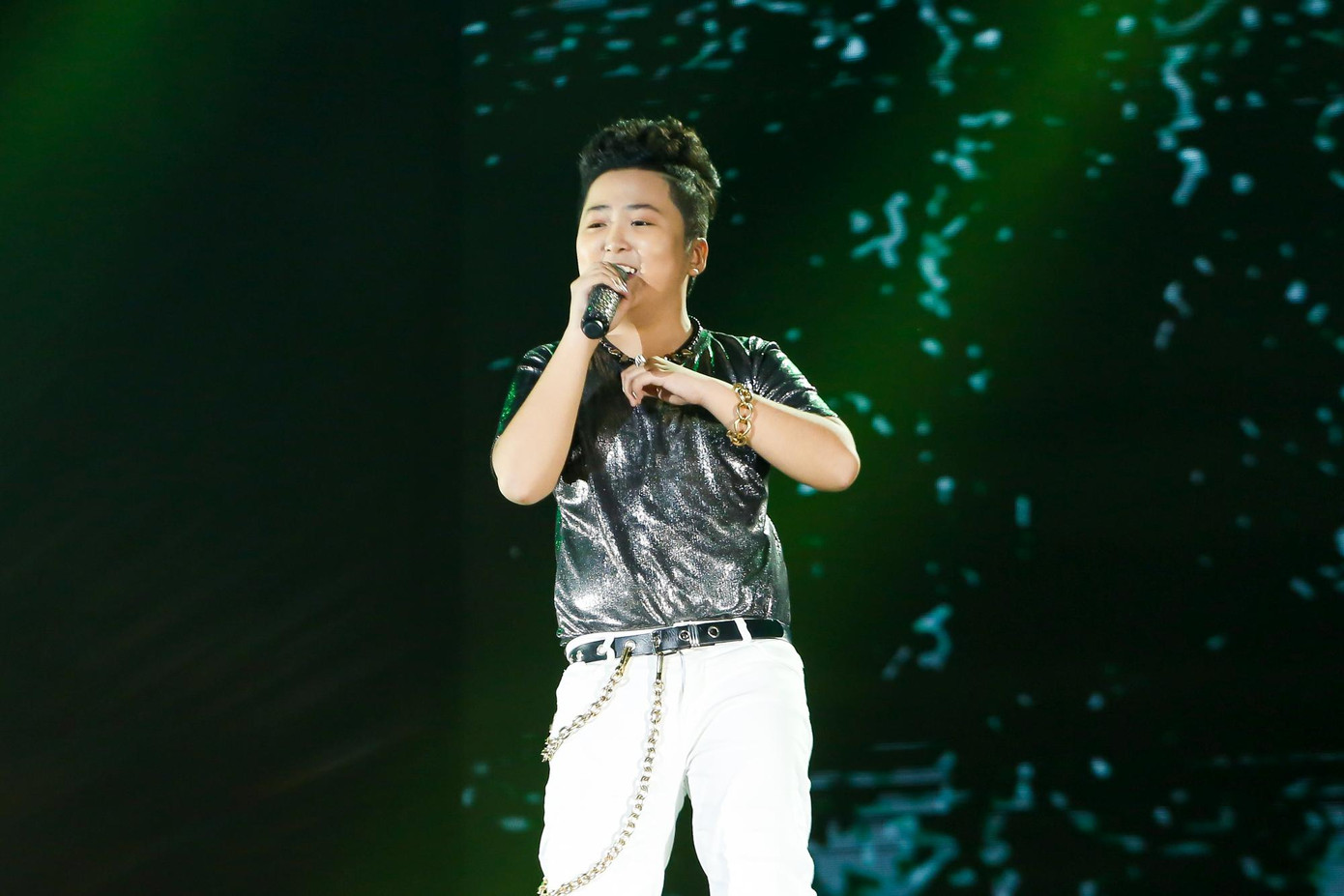 Giọng hát Việt nhí: Big Daddy - Emily thẳng tay “khóa âm” team Vũ Cát Tường - Hưng Cao ảnh 6