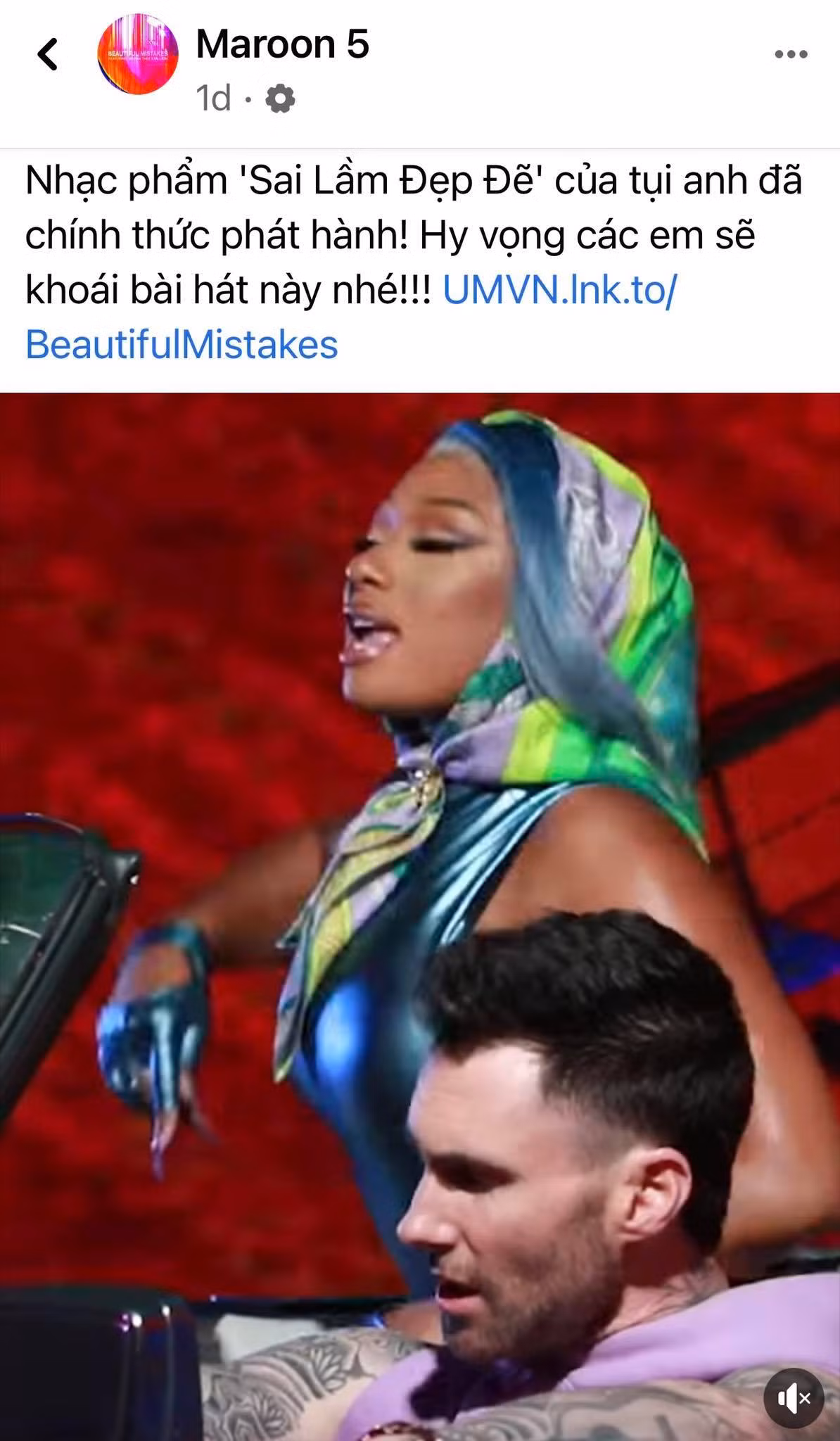 Maroon 5 trở lại cùng Megan Thee Stallion, giới thiệu bài hát bằng tiếng Việt cực xịn ảnh 3