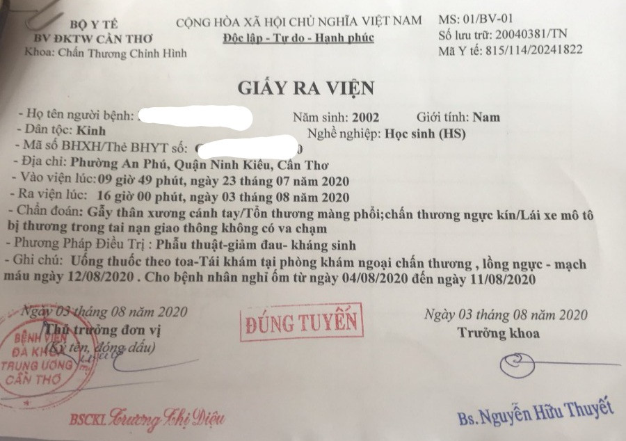 Thí sinh đặc biệt ở Cần Thơ, không thể tự viết bài sẽ thi như thế nào? ảnh 1