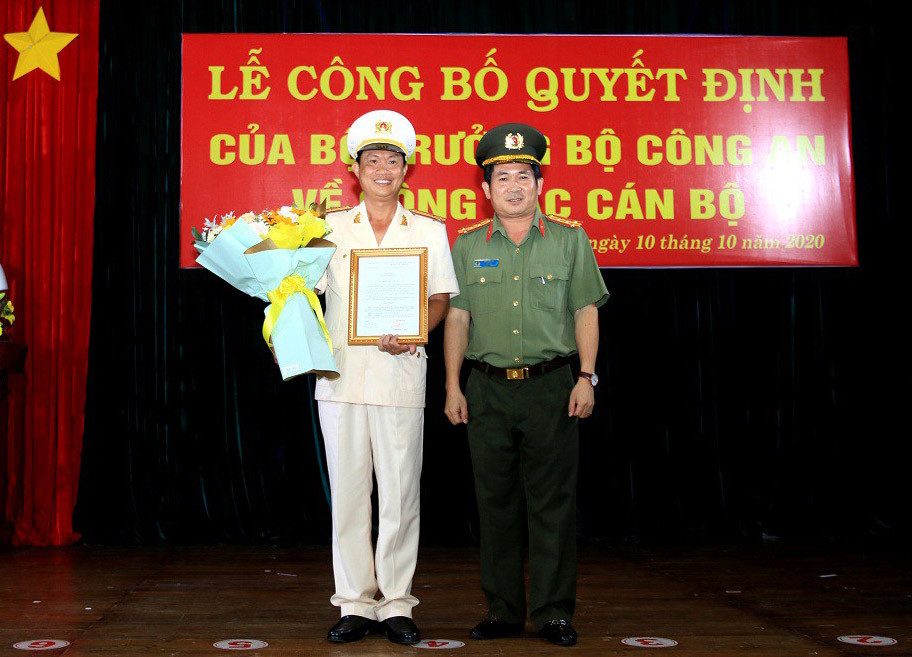 Thượng tá Nguyễn Nhật Trường làm Phó Giám đốc Công an An Giang ảnh 1