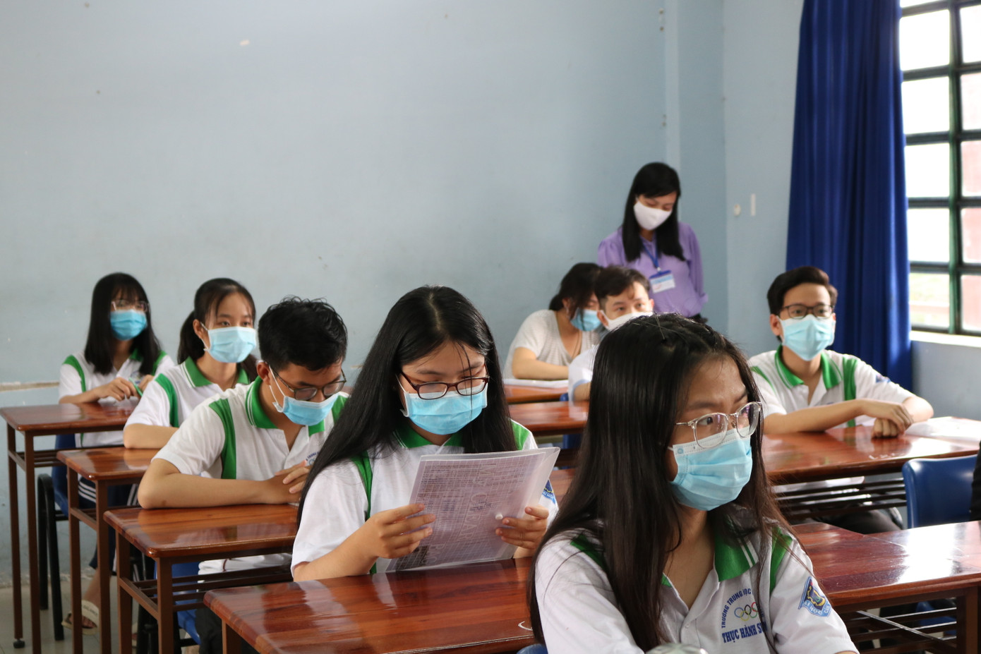 Thanh Hóa: Gần 35.000 thí sinh làm thủ tục dự thi tốt nghiệp THPT ảnh 8